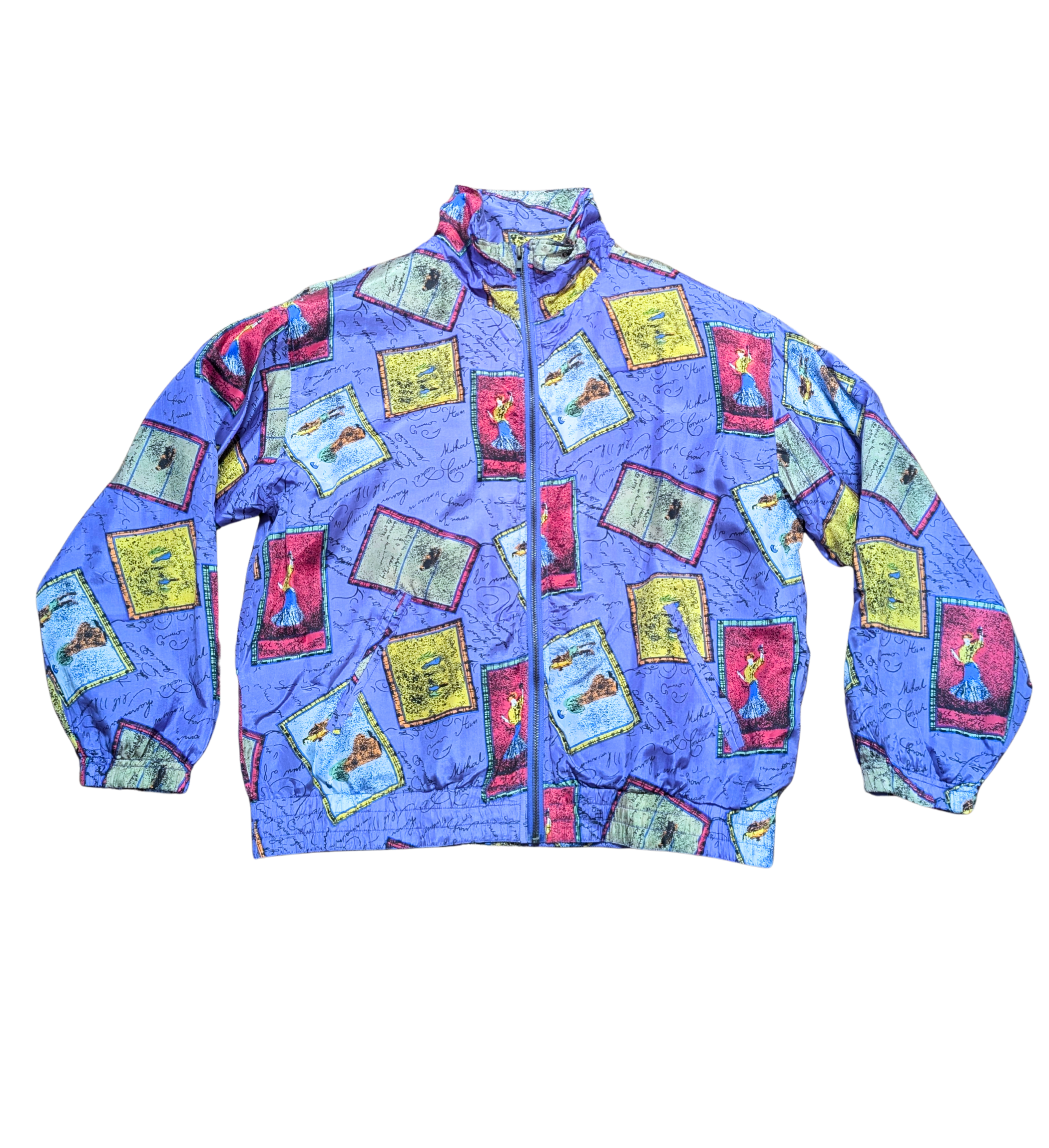 vintage silk jacket | 1990s jacket | vintage clothing | fashion history