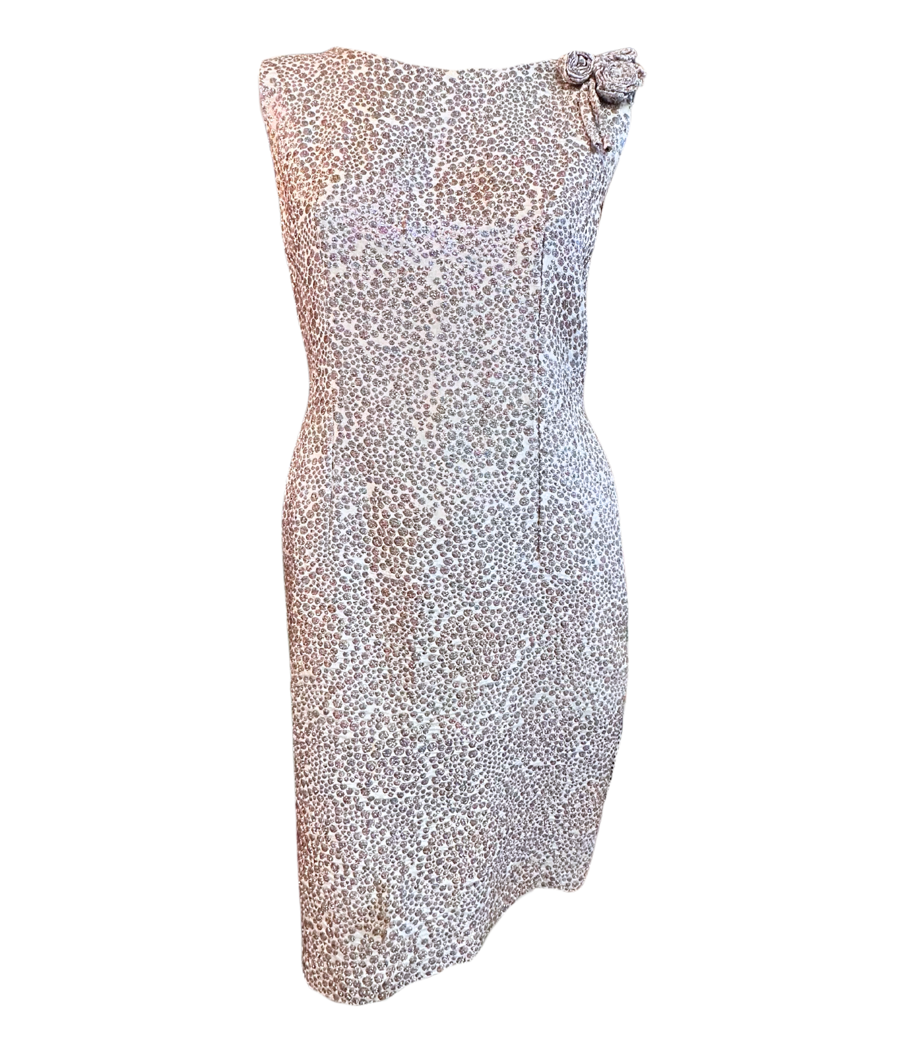 Vintage Dresses | 1960s Vintage Lurex Sparkle Shift Dress | Vintage Clothing | Fashion History