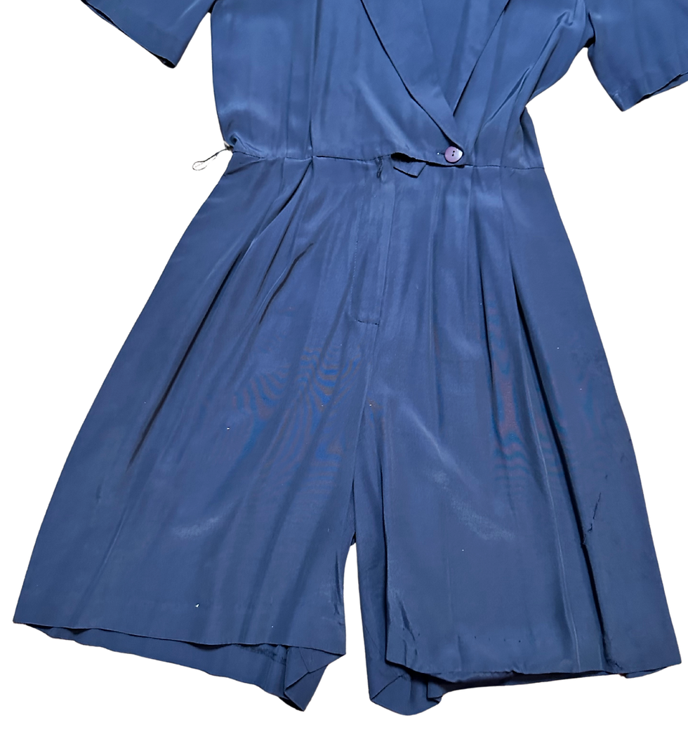 Thumbnail: 1990s Playsuit | Vintage Nautical Playsuit | Vintage Clothes | 1990s Fashion