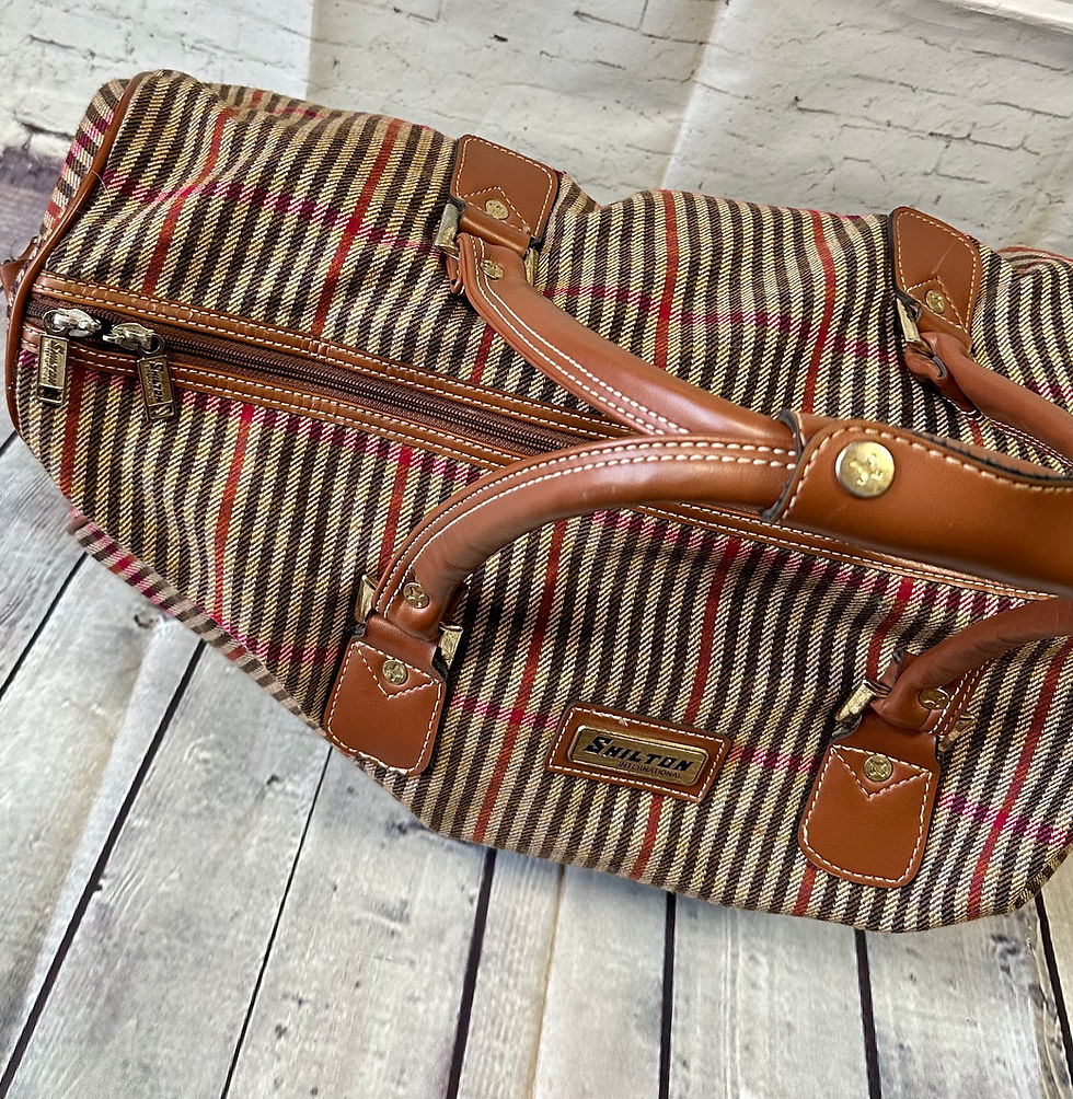 Thumbnail: 1980s Overnight Bag | 1980s Luggage | Retro Weekend Bag | Retro Style
