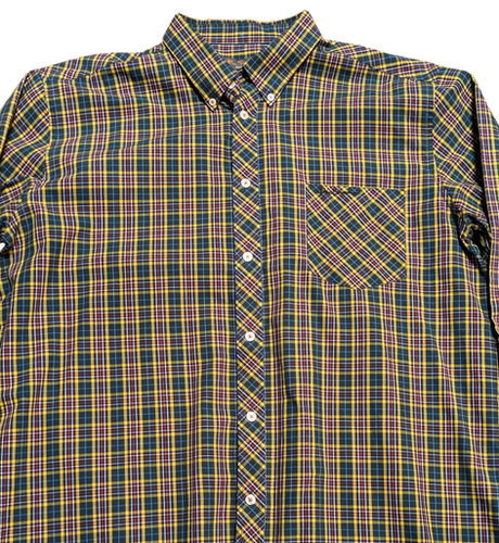 80s〜 UK Vintage Ben Sherman L/S Shirt Vintage 90s Ben Sherman Check Shirt | Multi-Color | Size XL