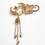 Thumbnail: Pheonix Jewellery | Vintage Style Golden Pheonix Charm Brooch