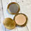 Thumbnail: 1950s Vintage Kigu Stitched Floral Powder Compact | Unique Gifts | Vintage Collectibles