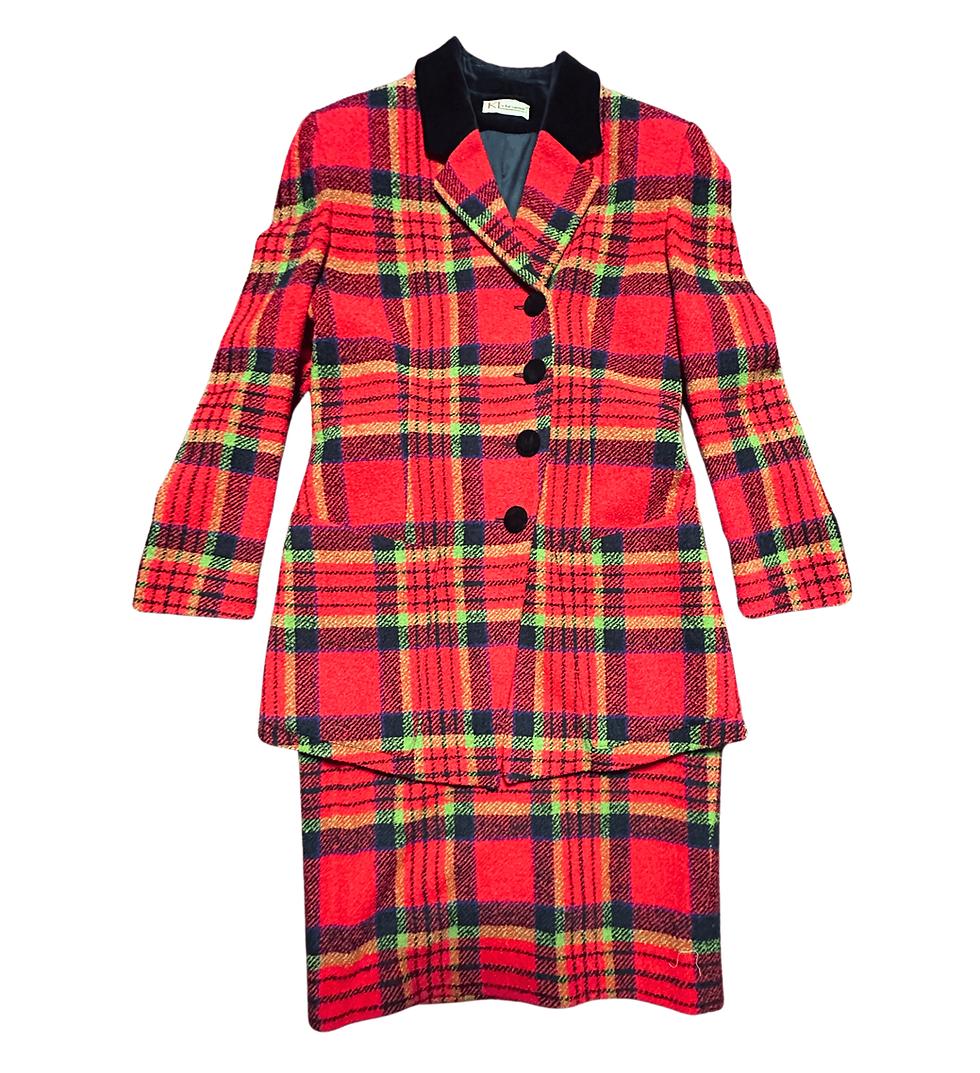 Vintage Lagerfeld Suit | Karl Lagerfeld Skirt Suit | Vintage Clothing | Fashion History