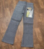 1970s Deadstock Vintage Grey Flare Jeans | Vintage Jeans | Vintage Clothing | 1970s Style