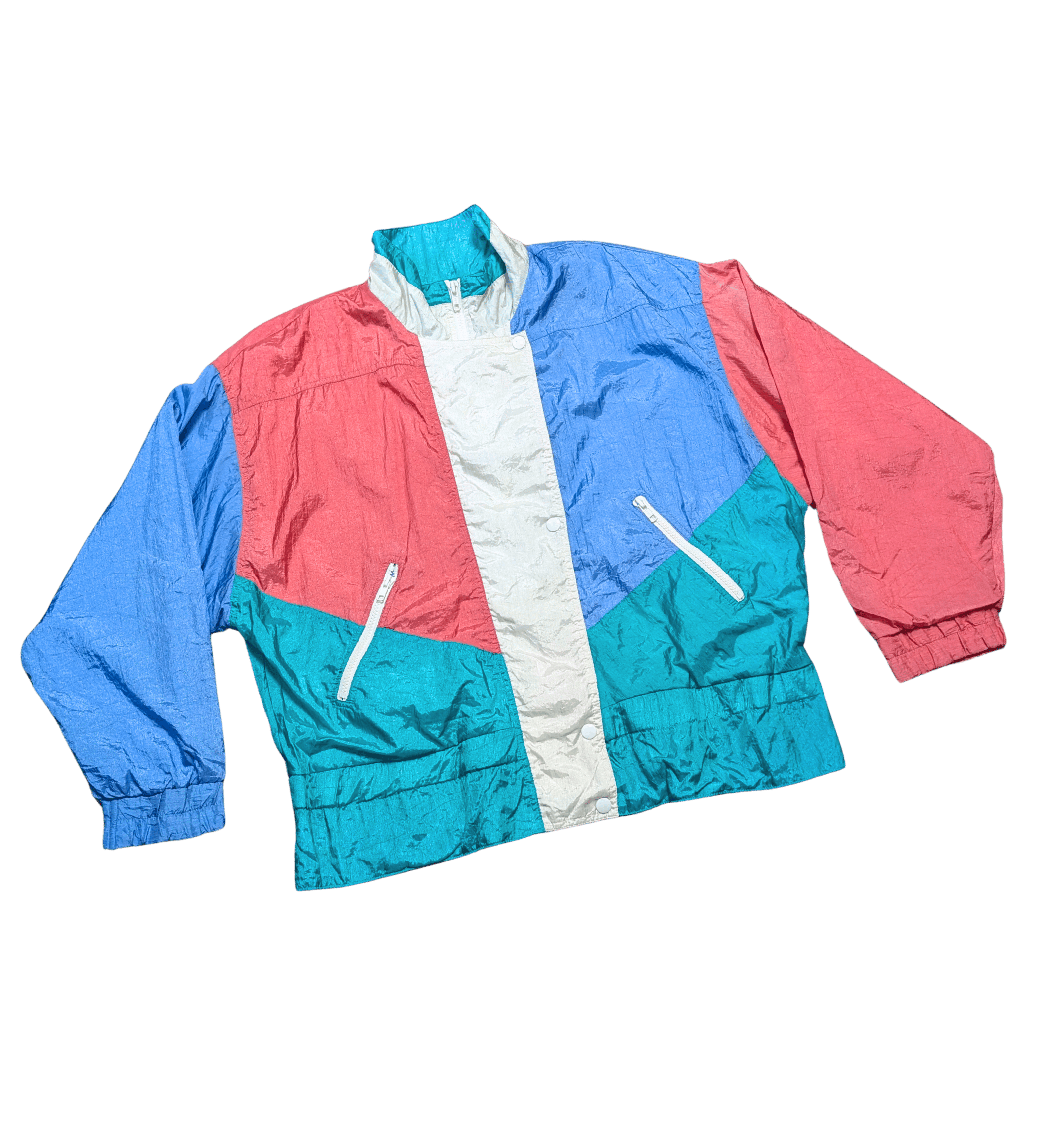 vintage shell jacket | 1980s jacket | vintage clothing | fashion history