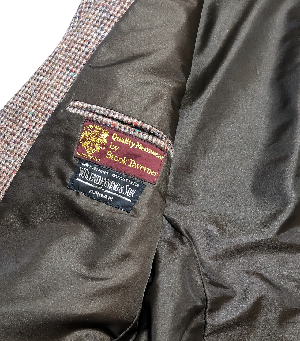 Thumbnail: Vintage Harris Tweed Blazer | Harris Tweed Jacket | Vintage Clothes | Menswear
