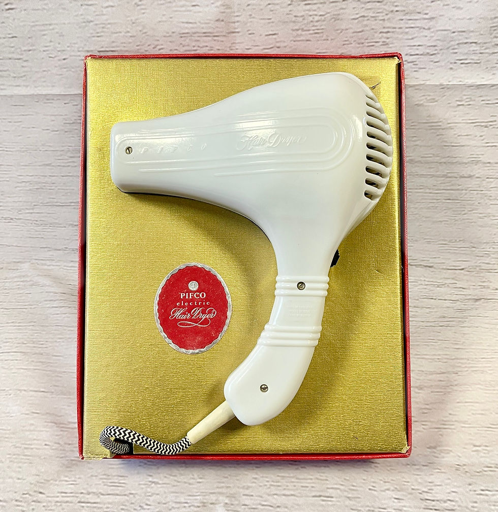 Vintage Hair Dryer | 1950s Pifco Hair Dryer | Unique Vintage | Vintage Collectables