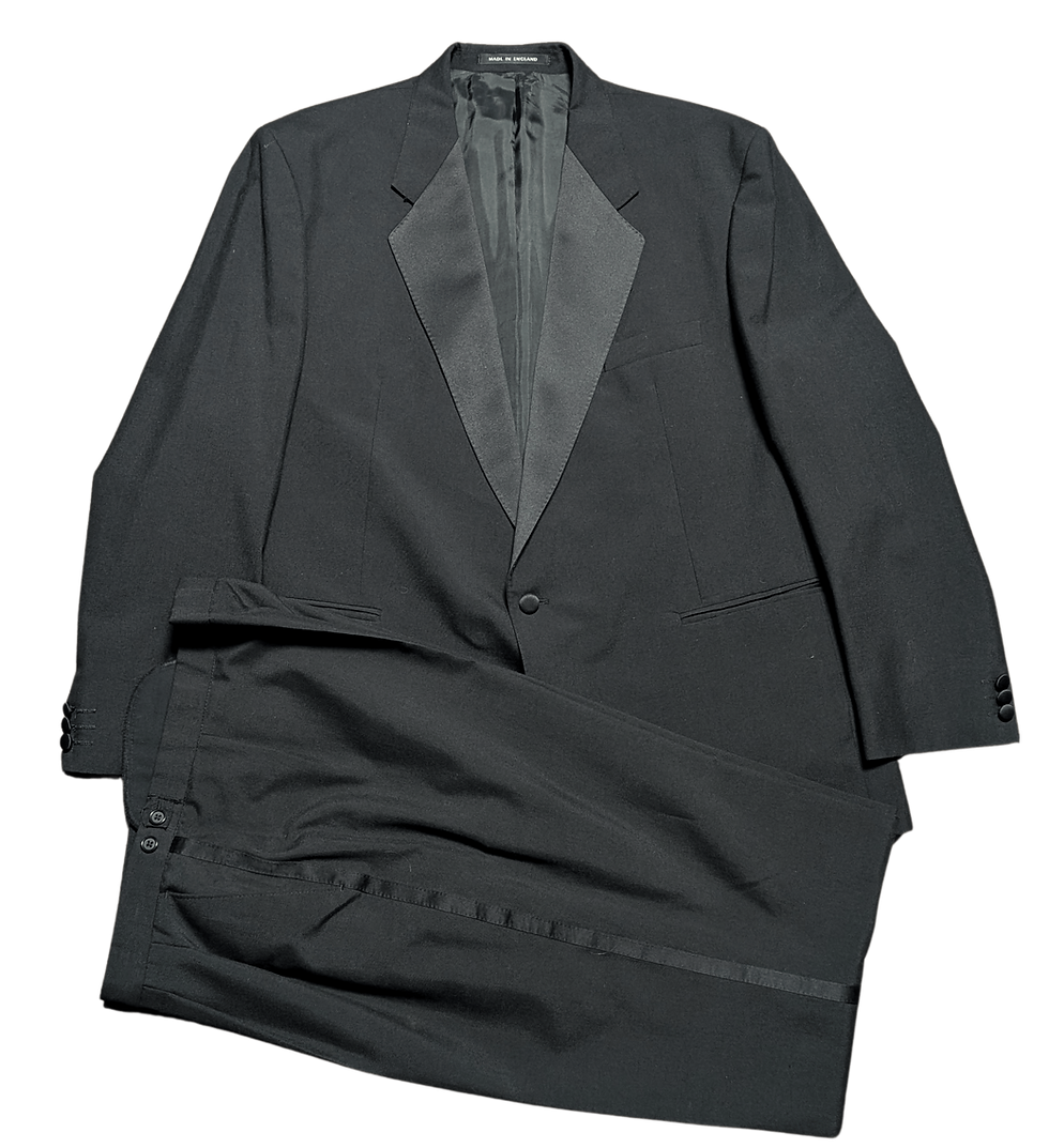 Mens Vintage Suit | Vintage Dinner Suit | Mens Clothing | 1980s Style