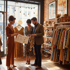 vintage shopping experience