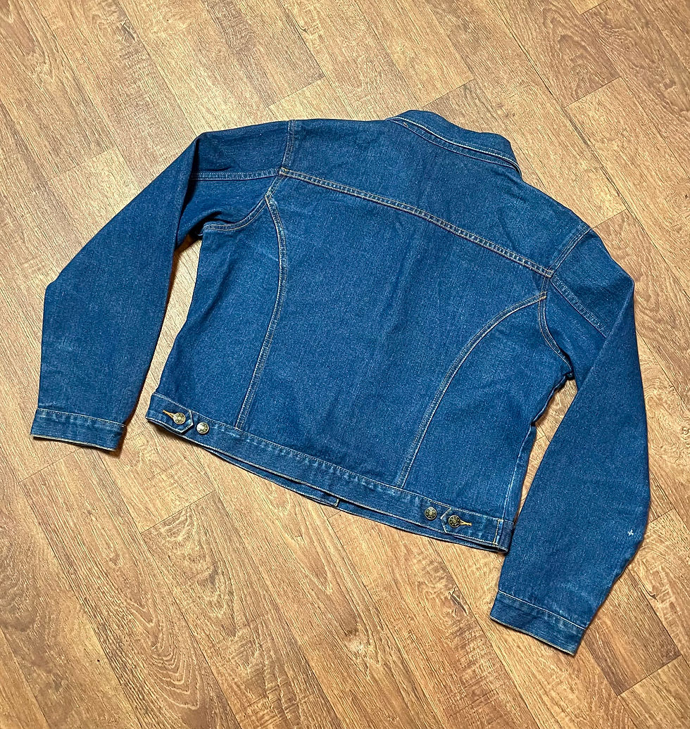 Thumbnail: 1990s Denim Jacket | Vintage Denim Jacket | Plus Size Vintage Clothing | Unique Fashion