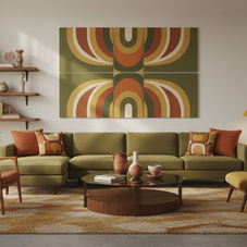 70s retro interior
