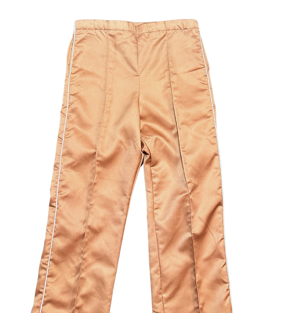 Thumbnail: 80s Trousers | Tan Sheen Trousers | Vintage Clothing | Vintage Style