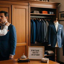 vintage suits tailoring