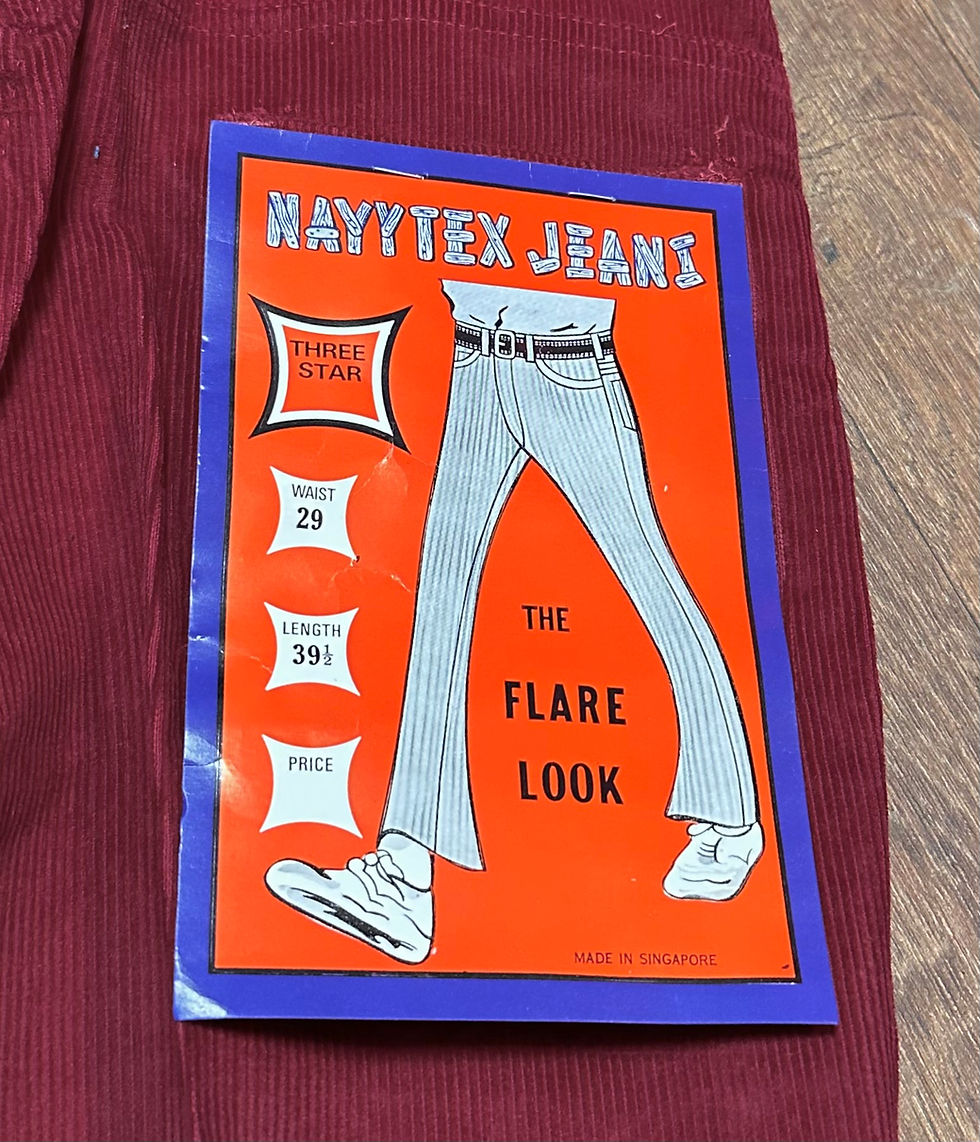 Thumbnail: Deadstock Vintage Jeans | Vintage Flare Jeans | 1970s Clothing | Vintage Style