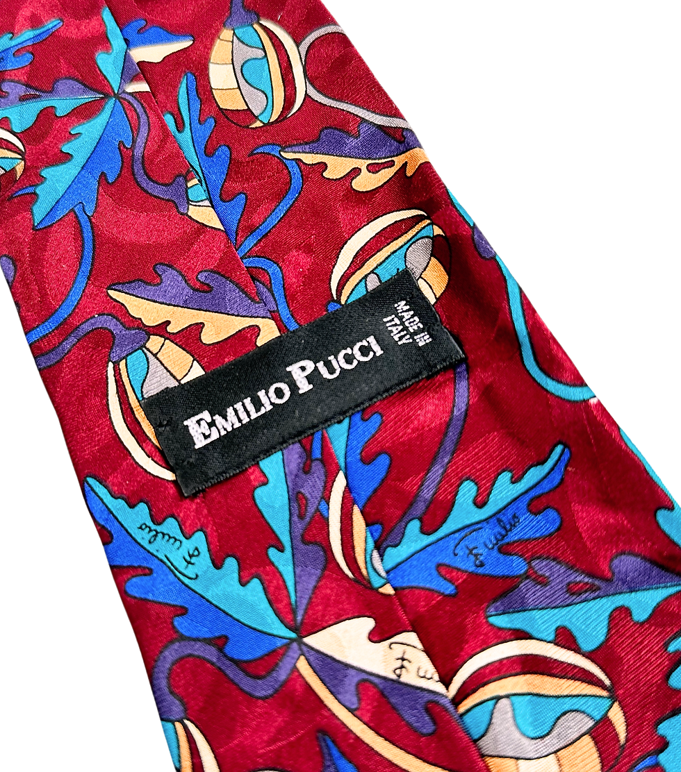 Thumbnail: Vintage Emilio Pucci Tie | Designer Tie | Gifts for Him | Fashion History