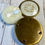 Thumbnail: Vintage Brass Boudoir Powder Puff