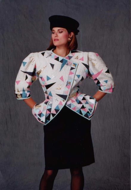 80's power dressing A 1980s Fashion History Lesson: Lycra, Power Suits, and Clothing as Concept