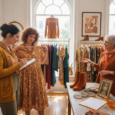 vintage shopping, fashion checklist, boutique