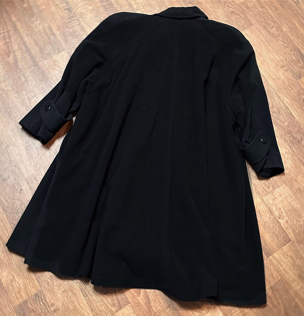 Thumbnail: Vintage Karl Lagerfeld Coat | 1980s Swing Coat | Designer Clothing | Unique Fashion