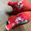 Thumbnail: Retro Irregular Choice Red Suede Wedges | Retro Shoes | Retro Wedges | Unique Style