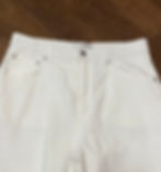 White Vintage Jeans | Retro Jeans | Unique Clothing | 1990s Fashion