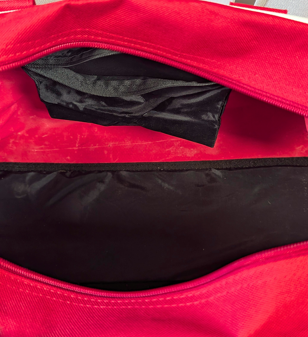 Thumbnail: 1960s Sports Bag | Vintage Red Sports Bag | Retro Style | 60s Holdall