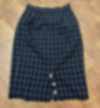 1990s Skirt | Vintage Pencil Skirt | Retro Clothing | Unique Fashion