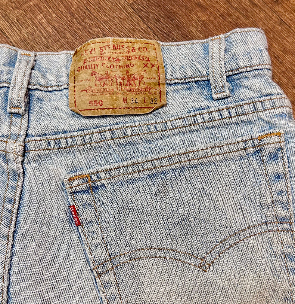 Thumbnail: Vintage Levi Shorts | Vintage Levis | Retro Denim Shorts | Vintage Clothes