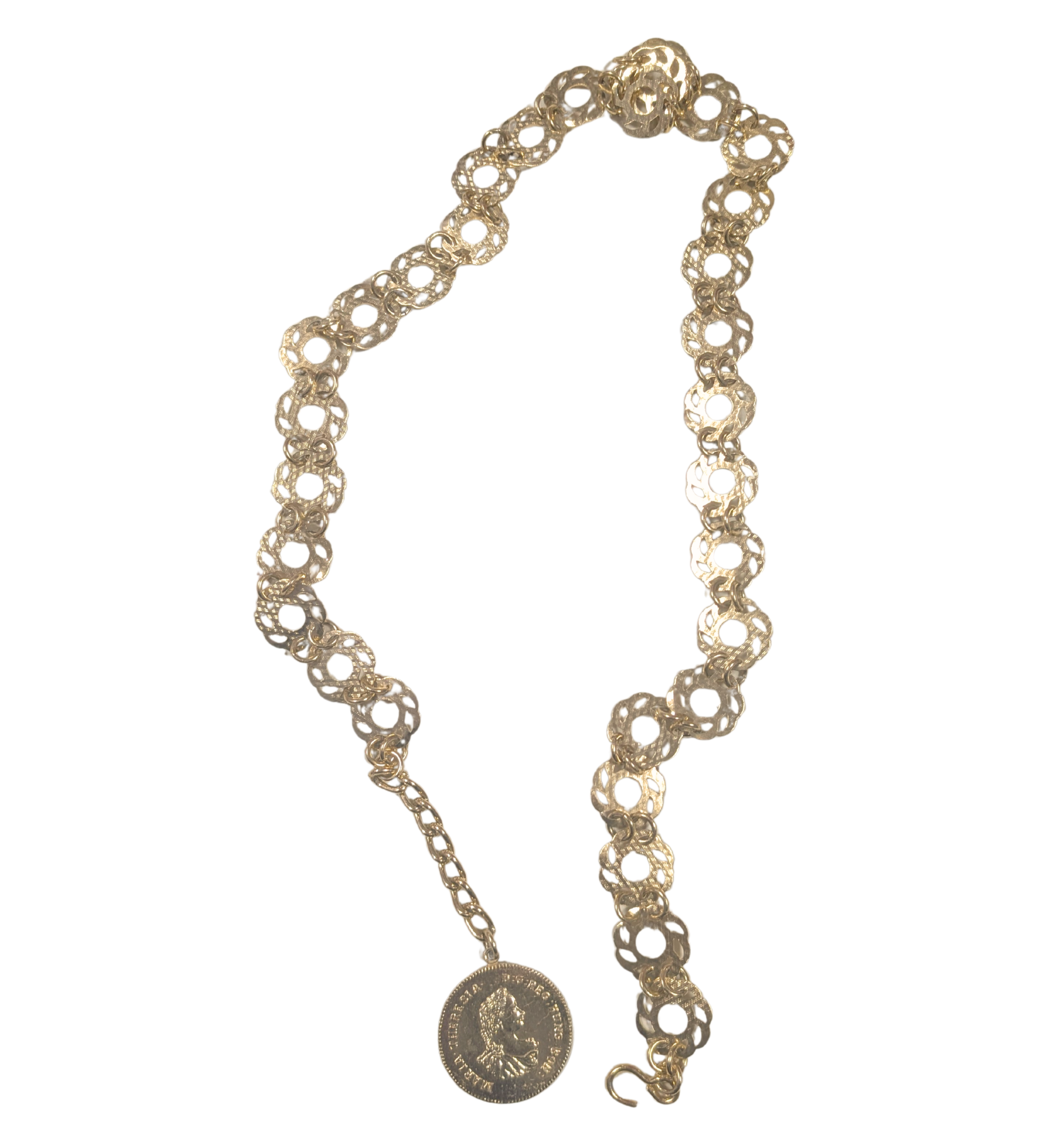 Vintage Chain Belt | 1960s Belt | Vintage Accessories | Fashion History
