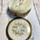 Thumbnail: Vintage Brass Boudoir Powder Puff