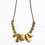 Thumbnail: Mid Century Necklace | 1950s Vintage Citrus Diamante Necklace