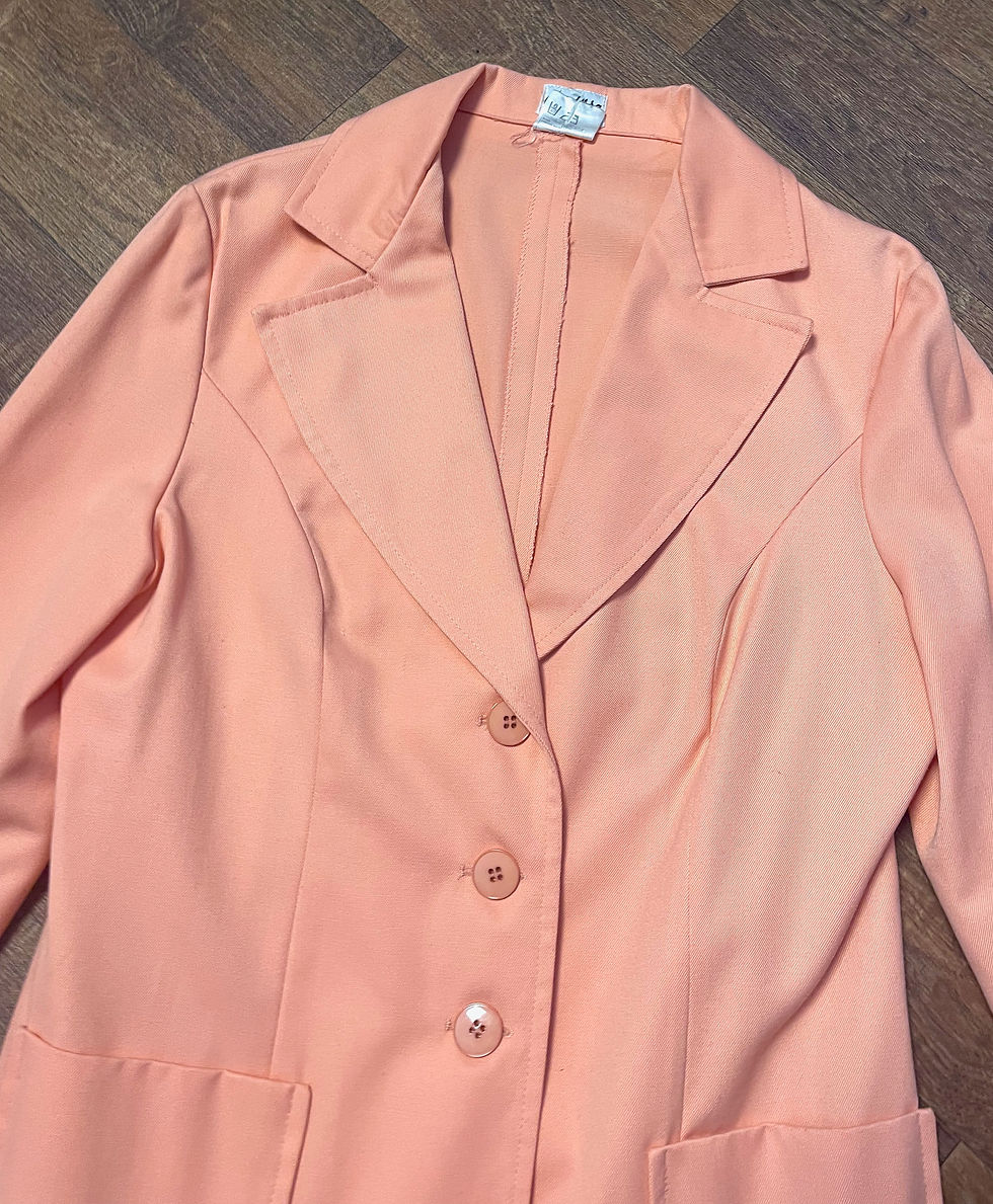 Thumbnail: Flared Trousers Suit | Vintage Trousers Suit | Boho Clothing | Retro Style