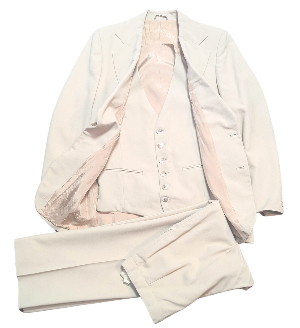 Vintage Suit | Mens 3 Piece Suit | Vintage Clothing | Fashion History