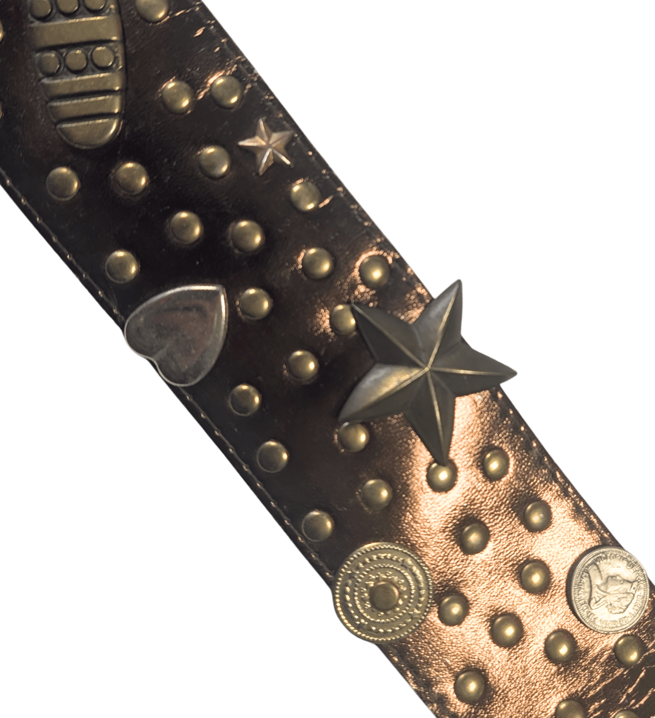 1990s Belt | Vintage Leather Belt | 1990s Accessories | Vintage Fashion