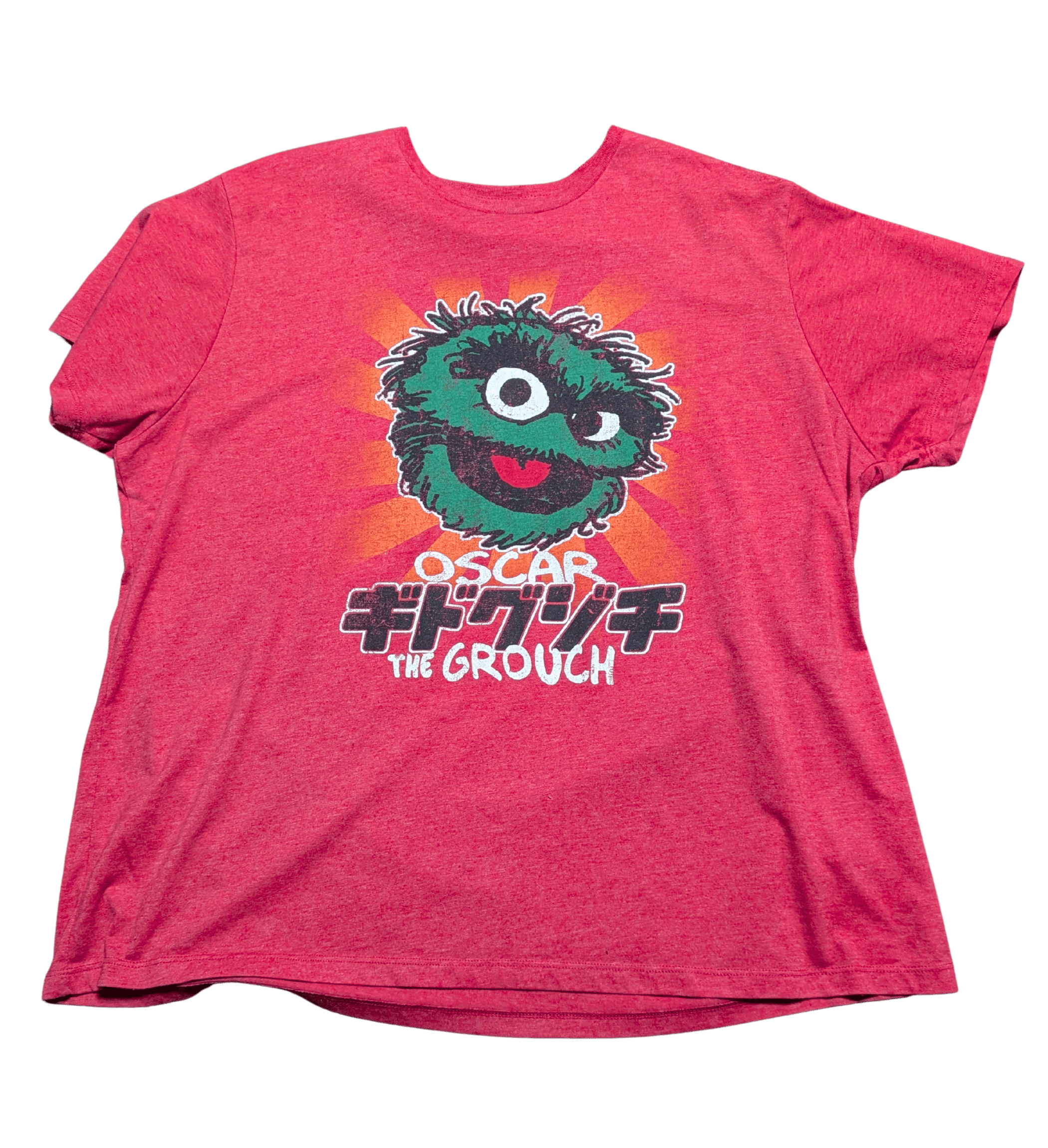 Oscar the Grouch t-shirt | Sesame Street vintage tee | retro clothing | TV Nostalgia