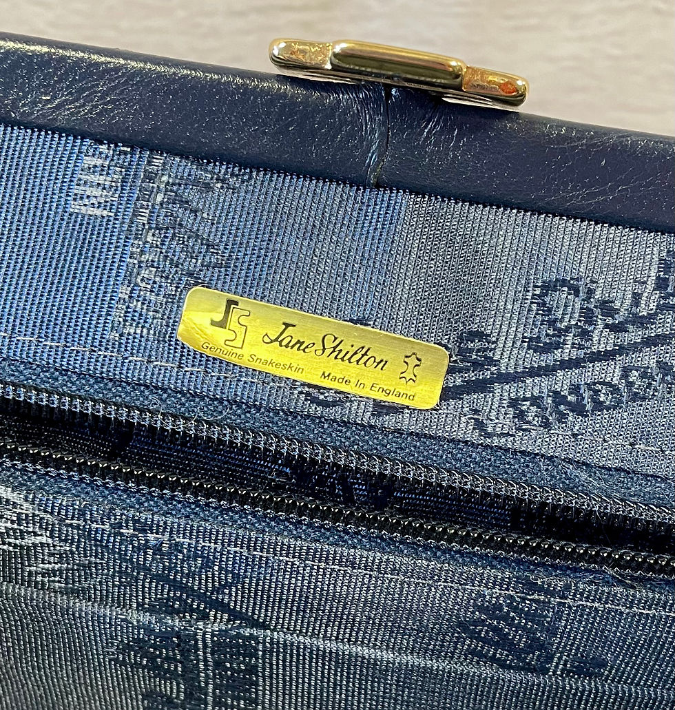 Thumbnail: Vintage Clutch Bag | 1970s Bag | Unique Vintage | Vintage Style