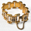 Thumbnail: Vintage Bracelet | Vintage Golden Tablet Bracelet