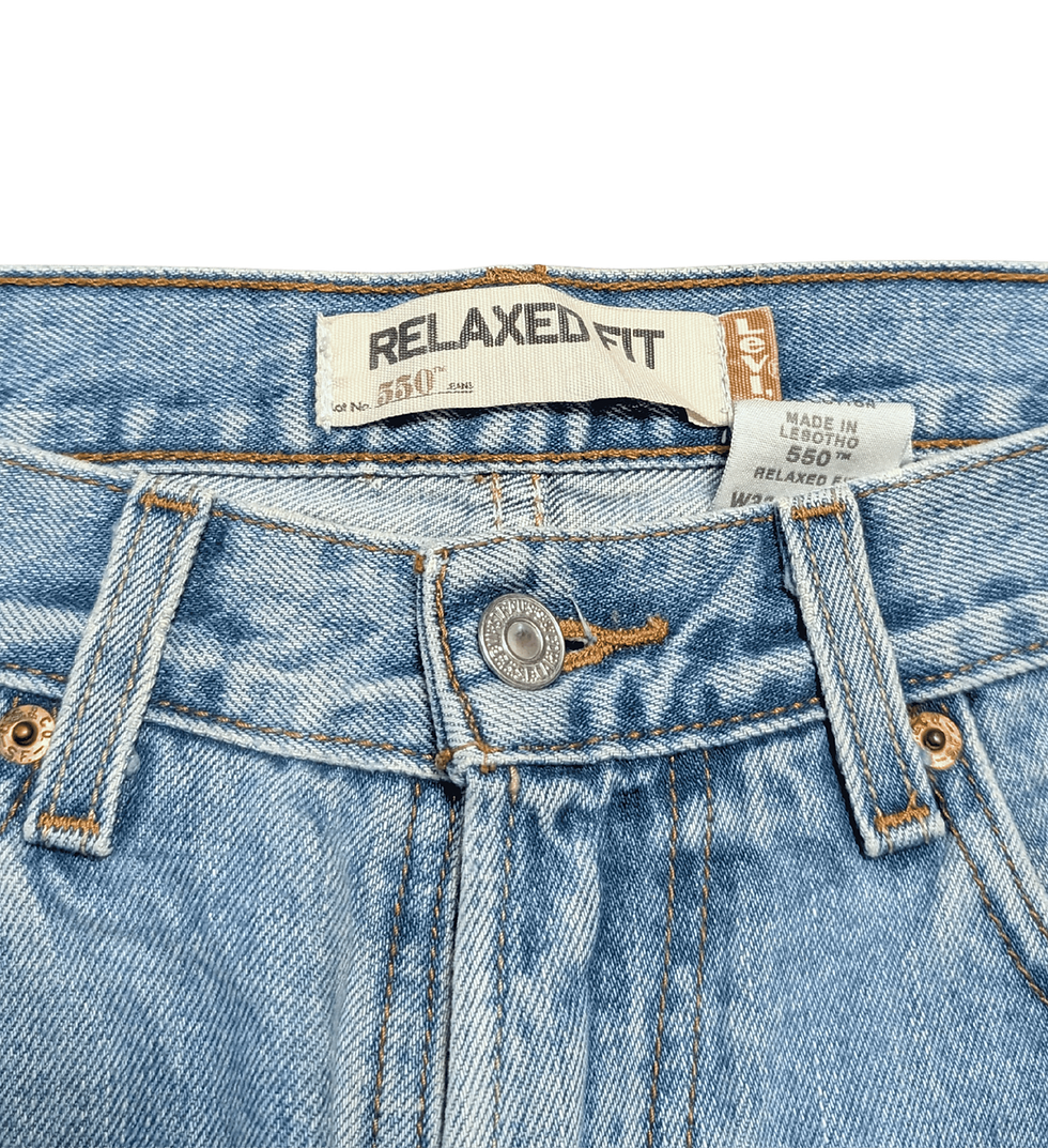 Thumbnail: one off upcycled Levi’s jeans | unique fashion | 1990s clothing | unique style