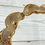 Thumbnail: 1980s Vintage Gold Metal Collar Necklace