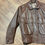 Thumbnail: Brown Leather Jacket | Blouson Leather Jacket | Retro Clothing | Unique Fashion