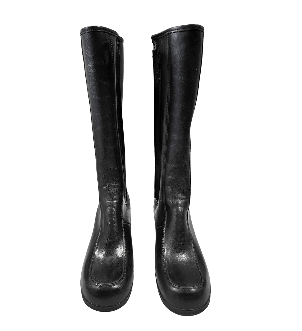 Vintage Derry Boots | Black Leather Boots | Fashion History | Vintage Style