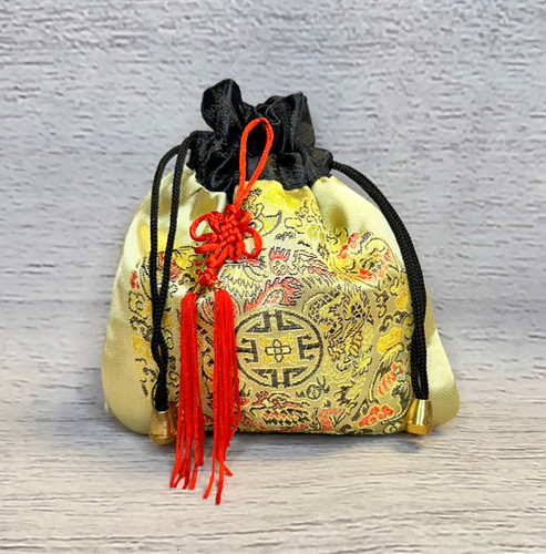 Vintage Oriental Bag | Vintage Chinese Pouch Bag/Purse | My Vintage