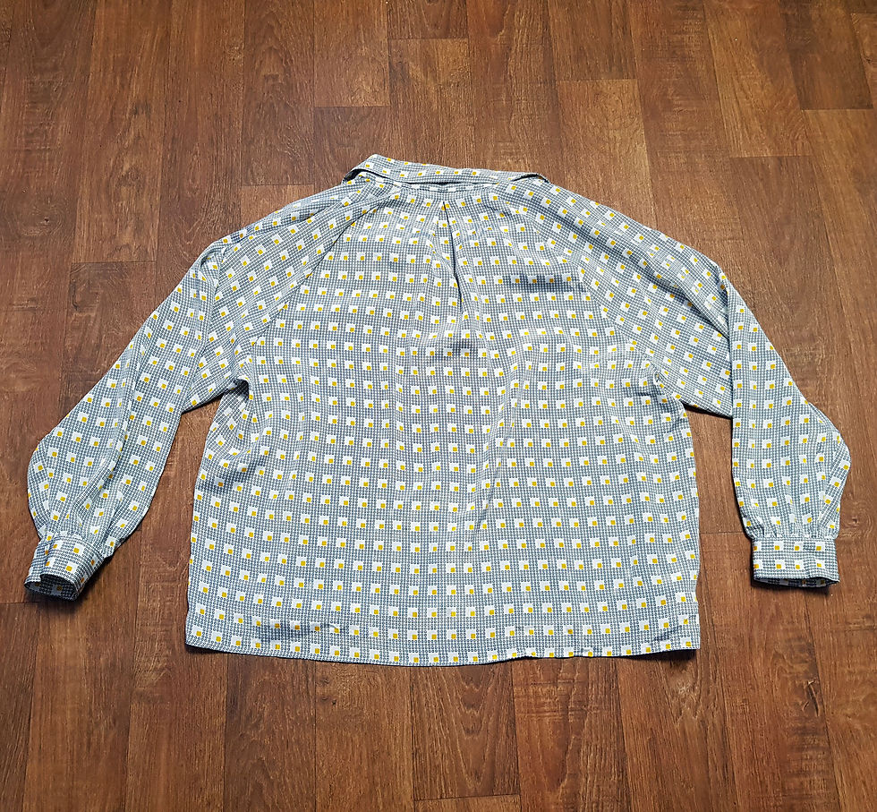 1970s Blouse | Vintage Shirt | Retro Clothing | Vintage Fashion