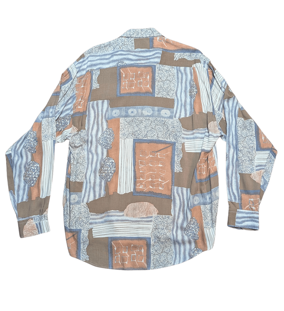 Thumbnail: Vintage Abstract Print Shirt | Retro Shirt | Vintage Clothing | Mens Style