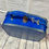 Thumbnail: Blue Vintage Suitcase | Retro Suitcase | Unique Props | Vintage Shop