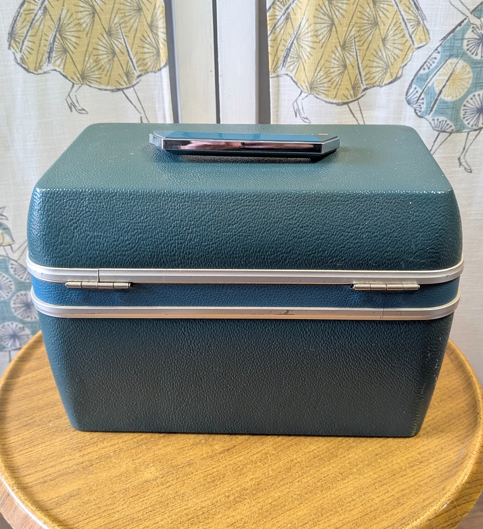 Thumbnail: Delsey Vanity Case | Vintage Case | Vintage Cases | Retro Luggage