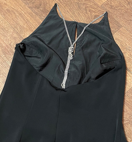 Pianoforte di MaxMara ブラックロングドレス Black Dress Pianoforte Di Max Mara Dress Vintage Pianoforte Di Max