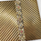 Thumbnail: Rare 1950s Vintage Volupté Bejewelled Brass Powder Compact close up