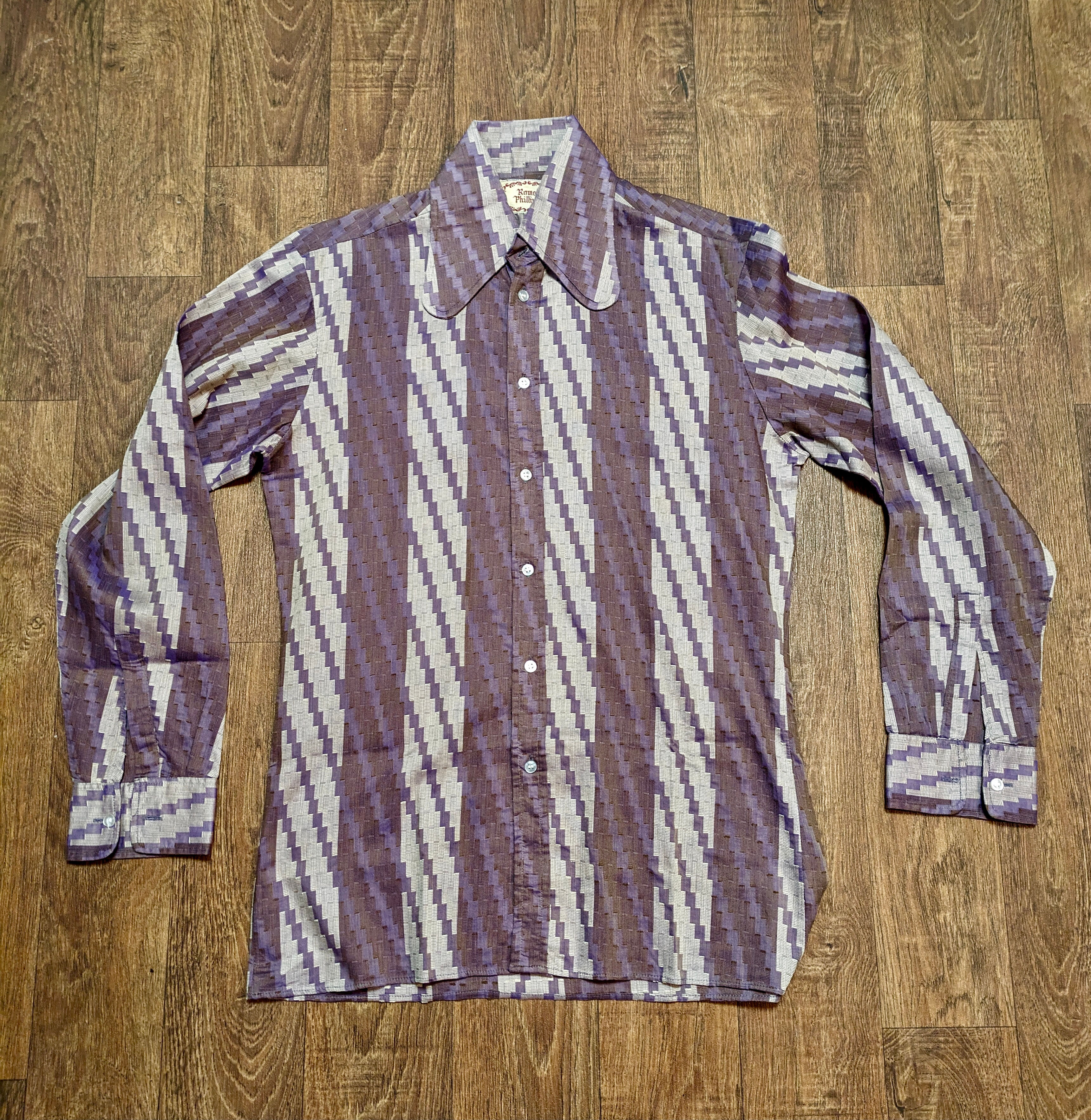 Mens Shirt | Vintage Disco Shirt | Vintage Clothing | Mens Fashion